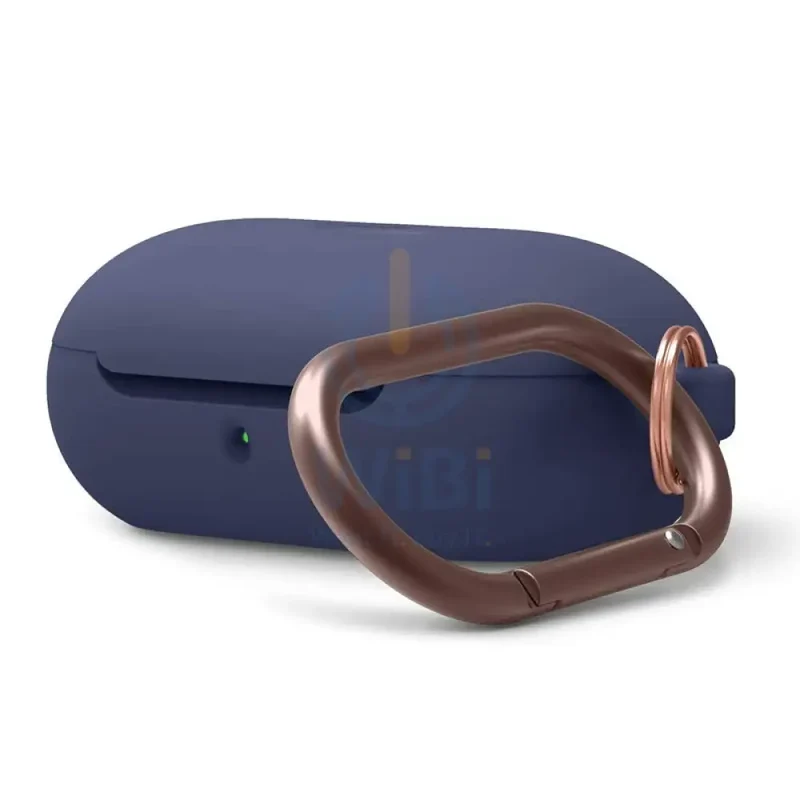 Elago Galaxy Buds/Buds Plus Silicone Hang Case - Top-Jean Indigo / Bottom-Jean Indigo