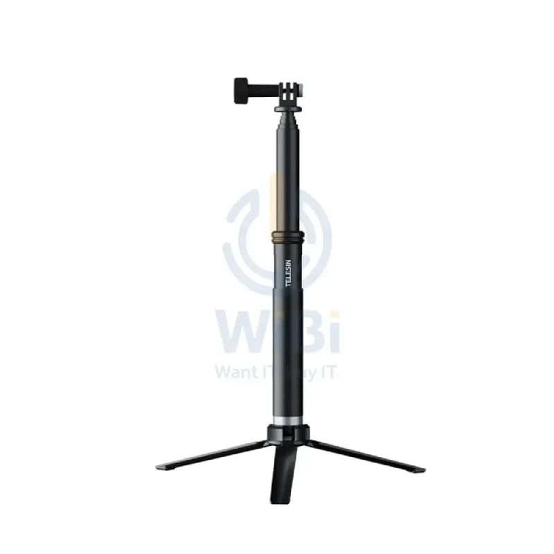 TELESIN Folding Aluminum Table Top Tripod - Black