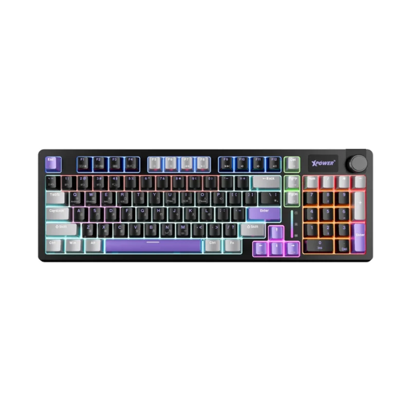 XPower Palles Tri-Mode Hot Swap Axis Mechanical Keyboard