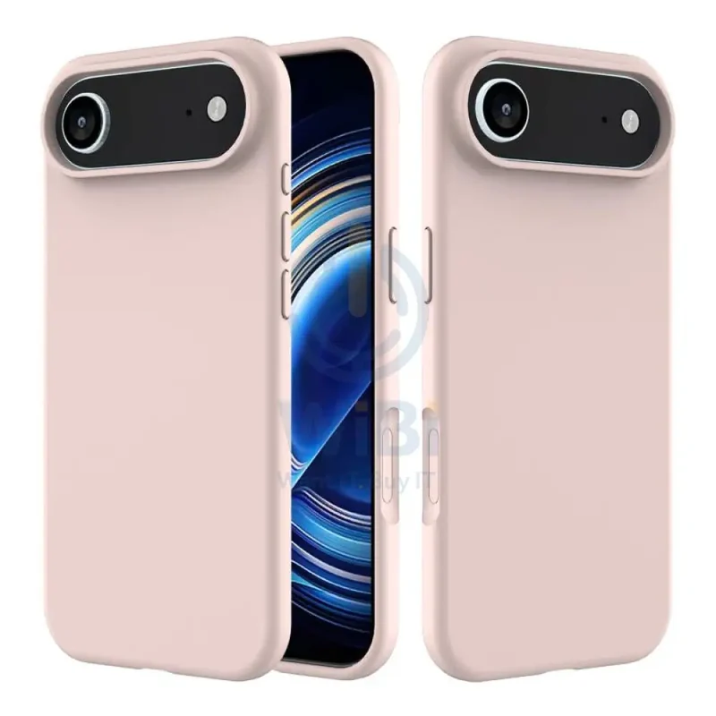 MagSafe Magnetic Wireless Charging Luxury Liquid Silicone Case for iPhone Air - Pink