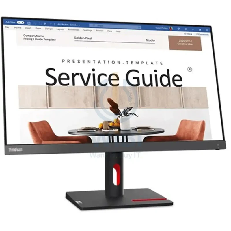 Lenovo ThinkVision S24i-30 - 23.8" FHD / 6ms / D-Sub / HDMI 1.4 - Monitor