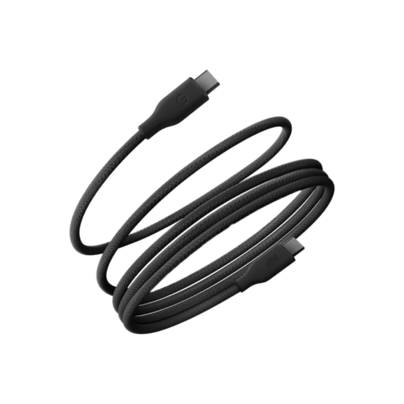 كابل إنرجيا هيليكس من USB-C إلى USB-C - طول 1.5 متر / سرعة 480 ميجابت/ثانية / 60 واط - أسود