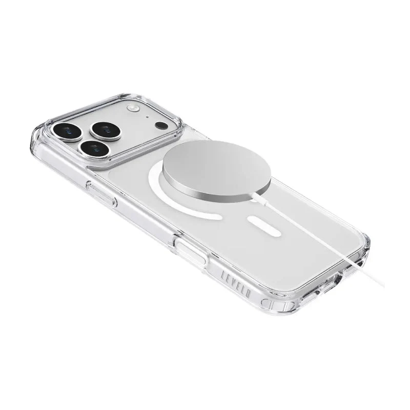 Levelo Clara MagSafe Clear Case For Apple iPhone 17 Pro Max - Transparent