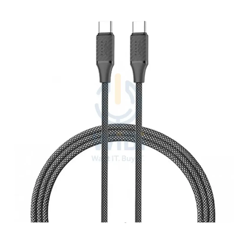 BRAVE Fast Charging Data Cable - 60W / USB-C / 1 Meter / Black