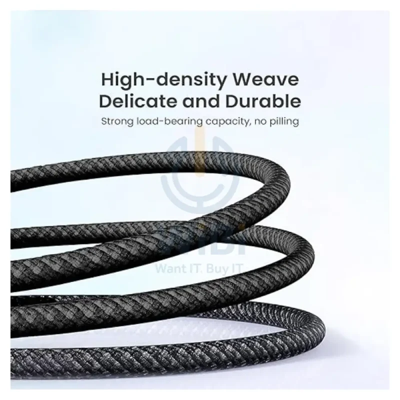 BRAVE Fast Charging Data Cable - 60W / USB-C / 1 Meter / Black