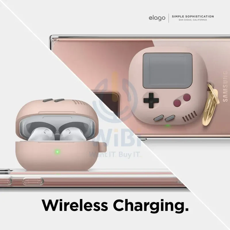 Elago Galaxy Buds Live / Buds Pro / Buds 2 GB5 Case GameBoy - Sand Pink