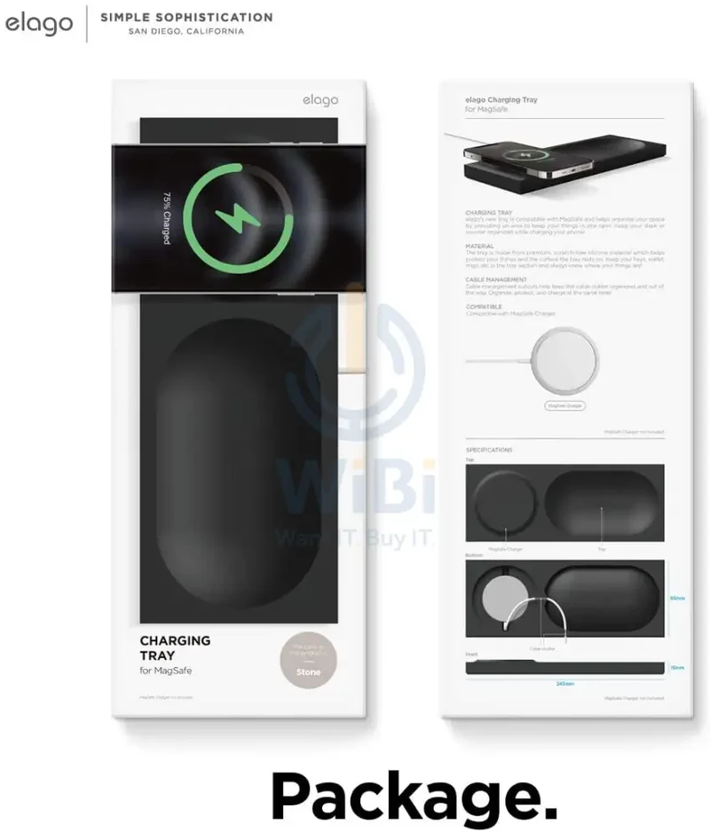 Elago Charging Tray for MagSafe - Stone