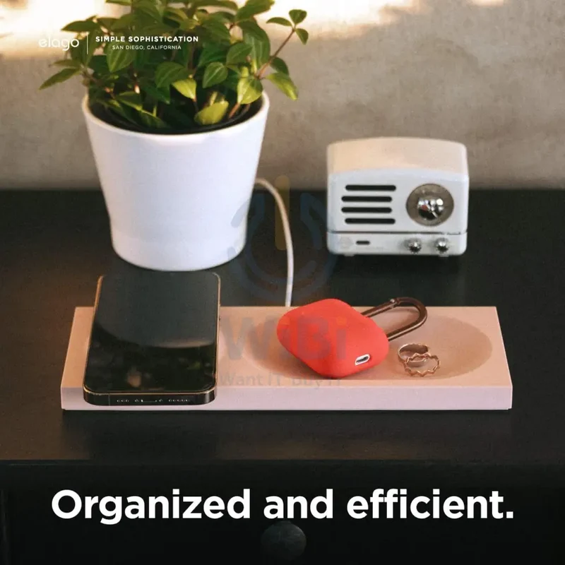 Elago Charging Tray for MagSafe - Sand Pink