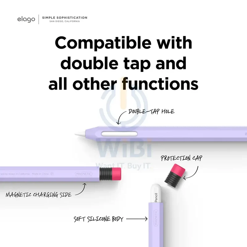 Elago Apple Pencil 2nd Gen Classic Case – Lavender