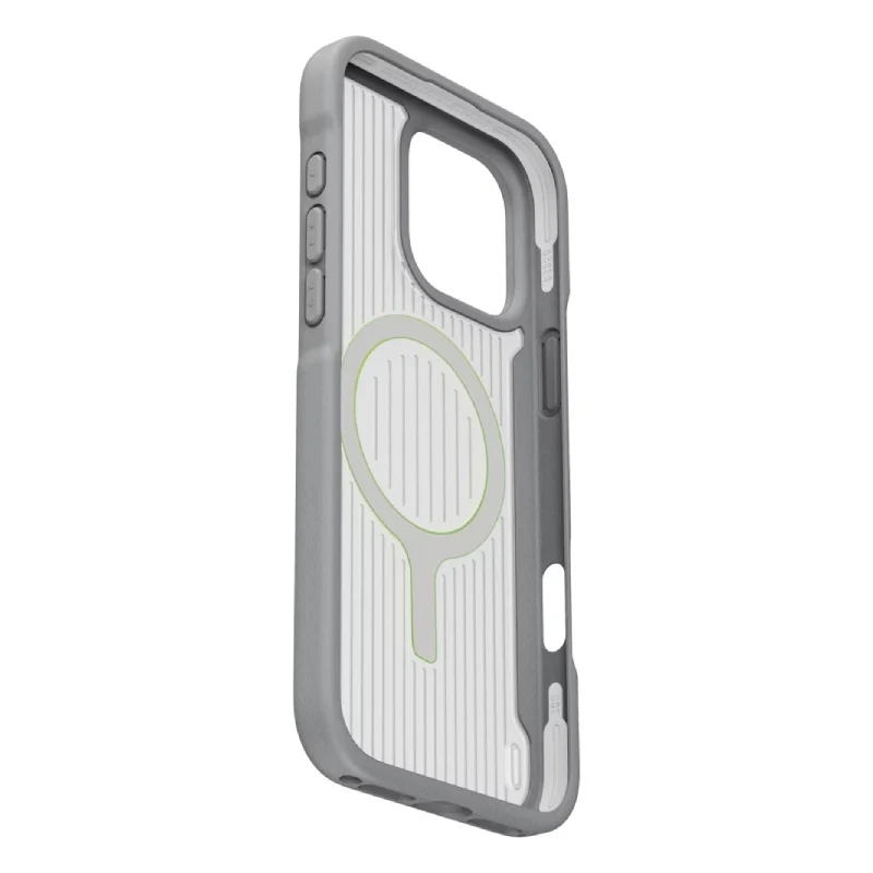 UNIQ Hybrid Combat Active Magclick Charging Case For Apple iPhone 16 Pro Max - Stone Grey