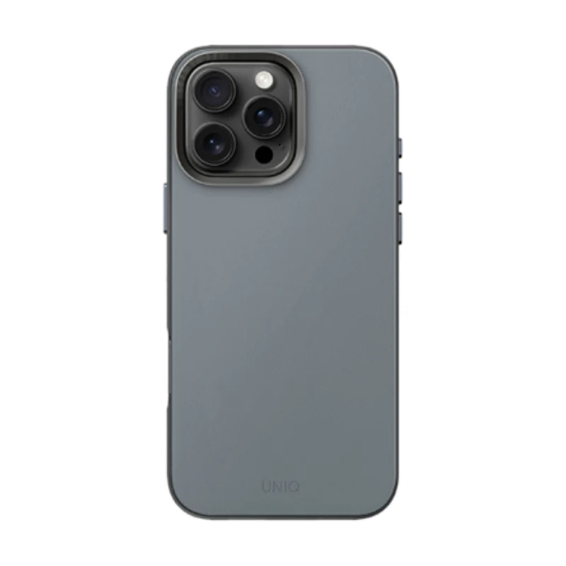 UNIQ Hybrid Lyden DS Magclick Charging Case For Apple iPhone 16 Pro - Washed Blue/Black