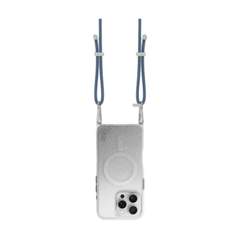 UNIQ Coehl Lumino Magnetic Charging Case for Apple iPhone 16 - Sparking Silver