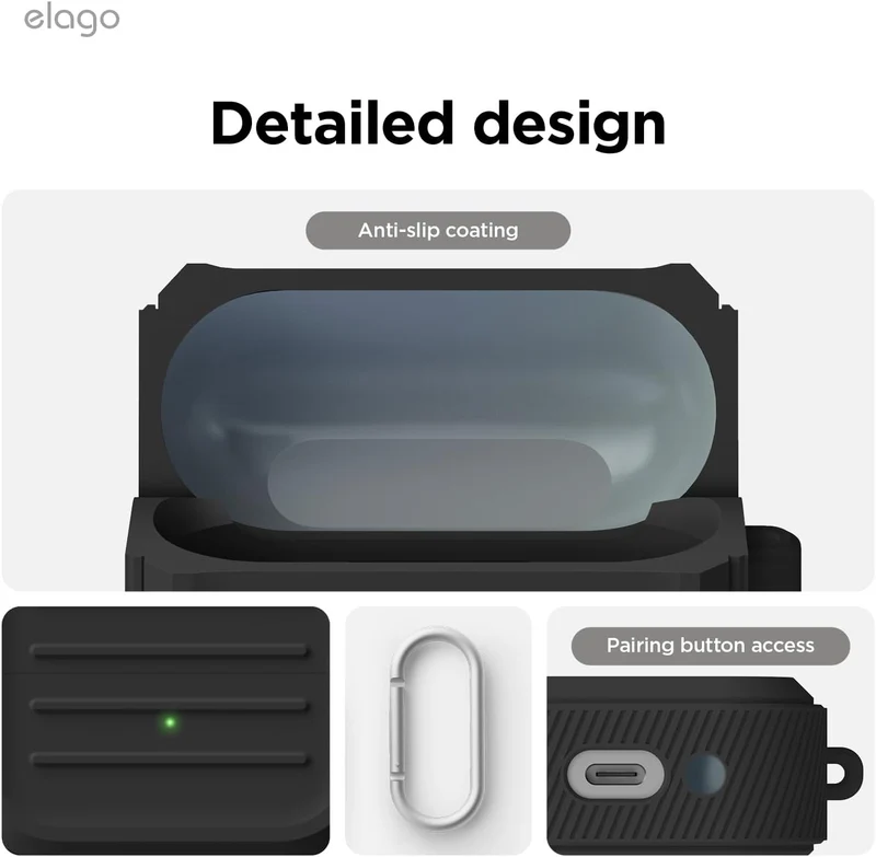 Elago Galaxy Buds 3 / 3 Pro / 3 FE Armor Hang Case