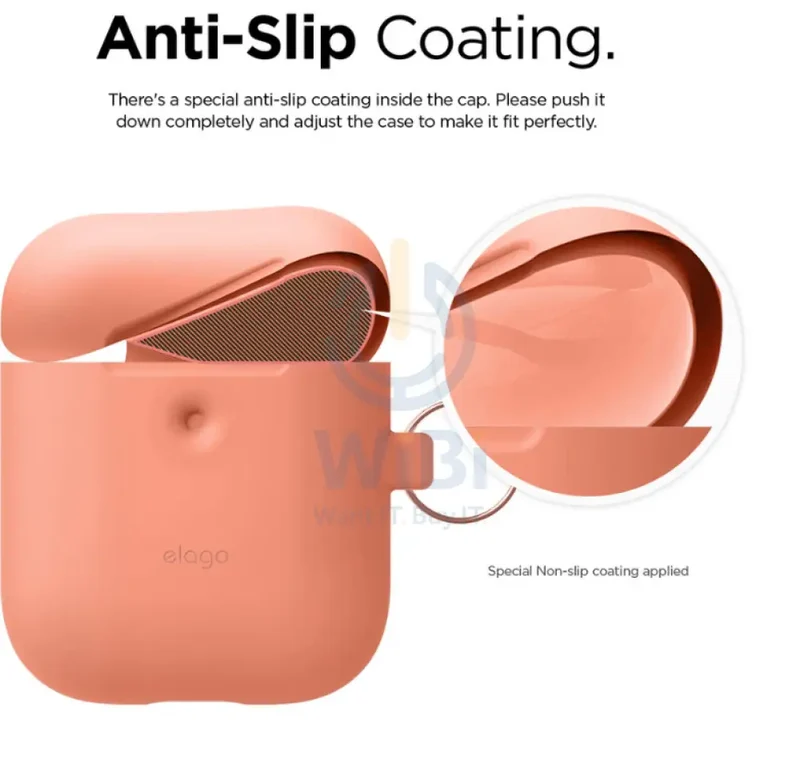 Elago AirPods 1&2 Wireless Hang Case - Peach
