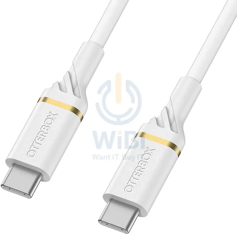 OtterBox USB-C to USB-C Fast Charge Cable - Standard 2 Meter - White