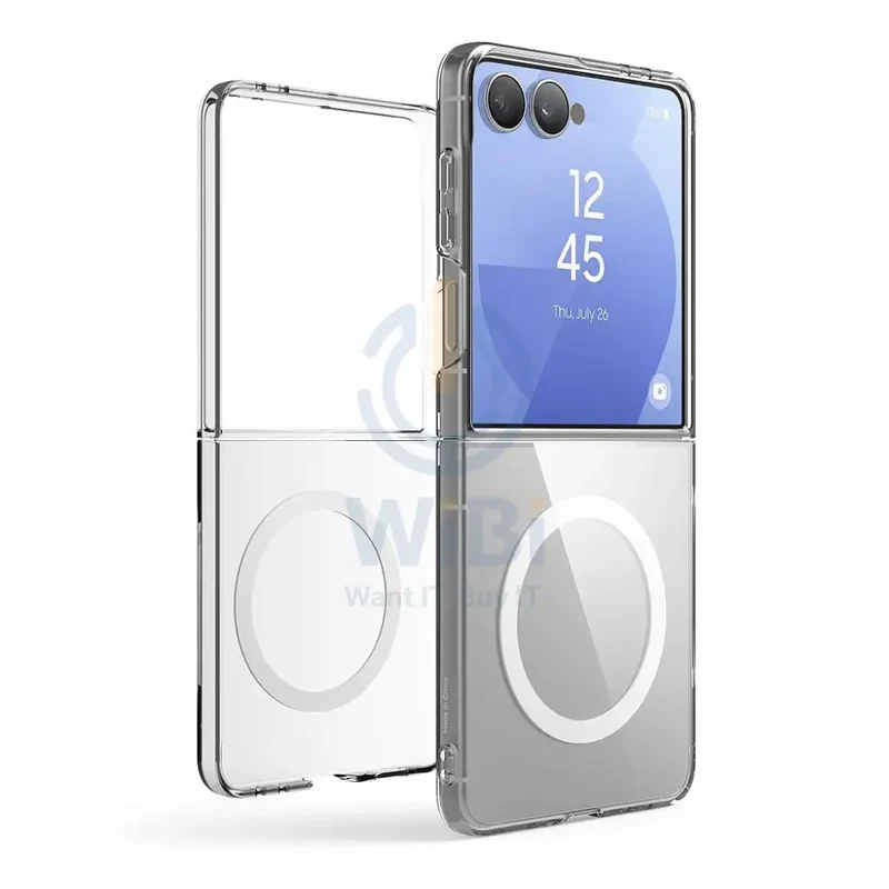 Elago Samsung Galaxy Z Flip 7 Magnetic PC Clear Case