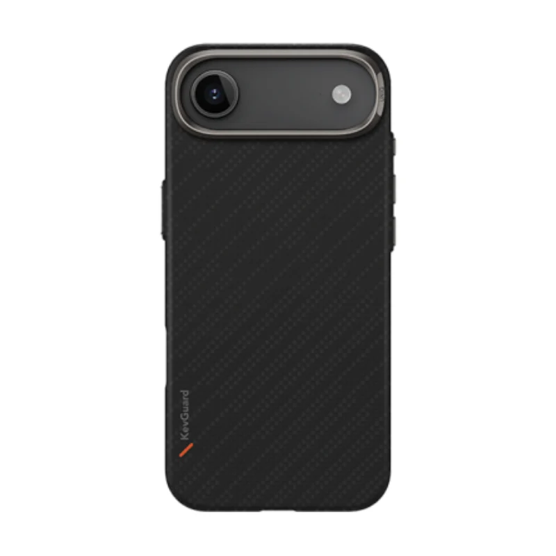 UNIQ Hybrid Keva Edge Magclick Charging Case for Apple iPhone Air - Carbon Black