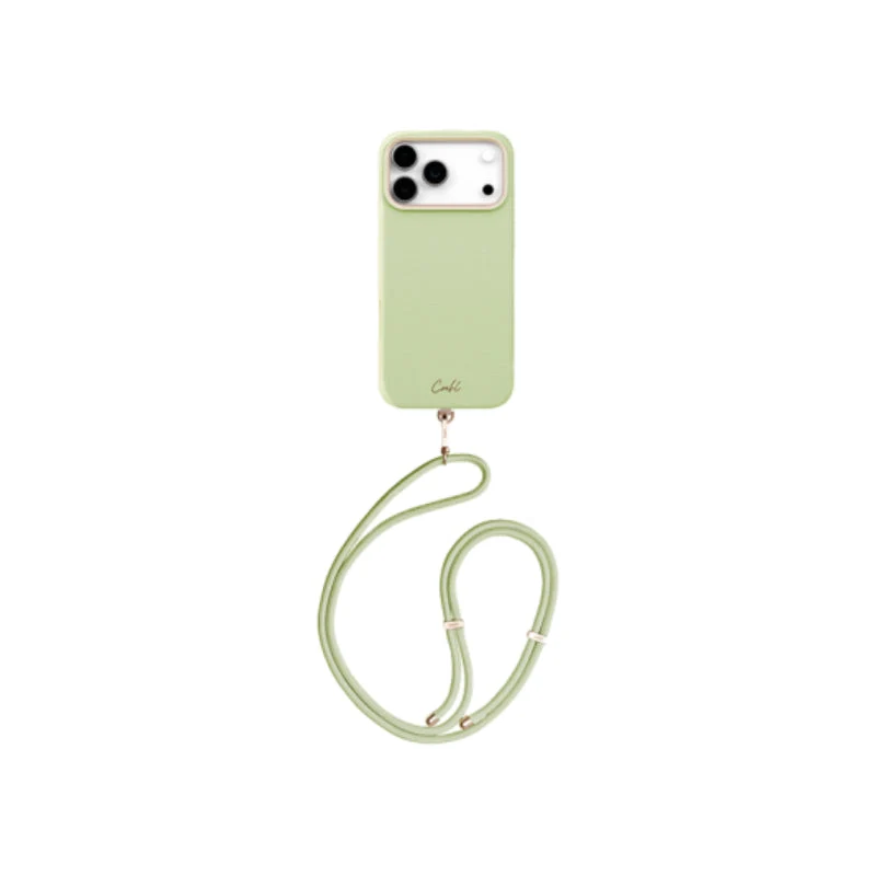 Uniq Coehl Mirelle Magclick Charging Case For Apple iPhone 17 Pro - Lint Green