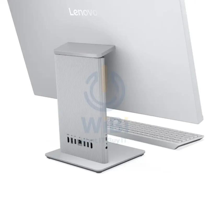 Lenovo IdeaCentre 27 Gen 9 AIO PC - i5 / 8GB / 512GB (NVMe M.2 SSD) / 27" FHD Non-Touch / DOS (Without OS) / Arabic/English / 1YW / Cloud Grey - Desktop