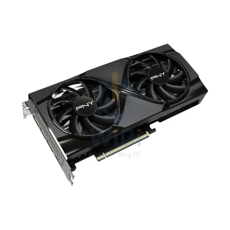 PNY NVIDIA GeForce RTX 5060 Ti 8GB OC Dual Fan Graphics Card - 8GB / GDDR7 / 128-bit / PCIe 5.0 / DisplayPort 2.1 / HDMI 2.1 / One Year Warranty