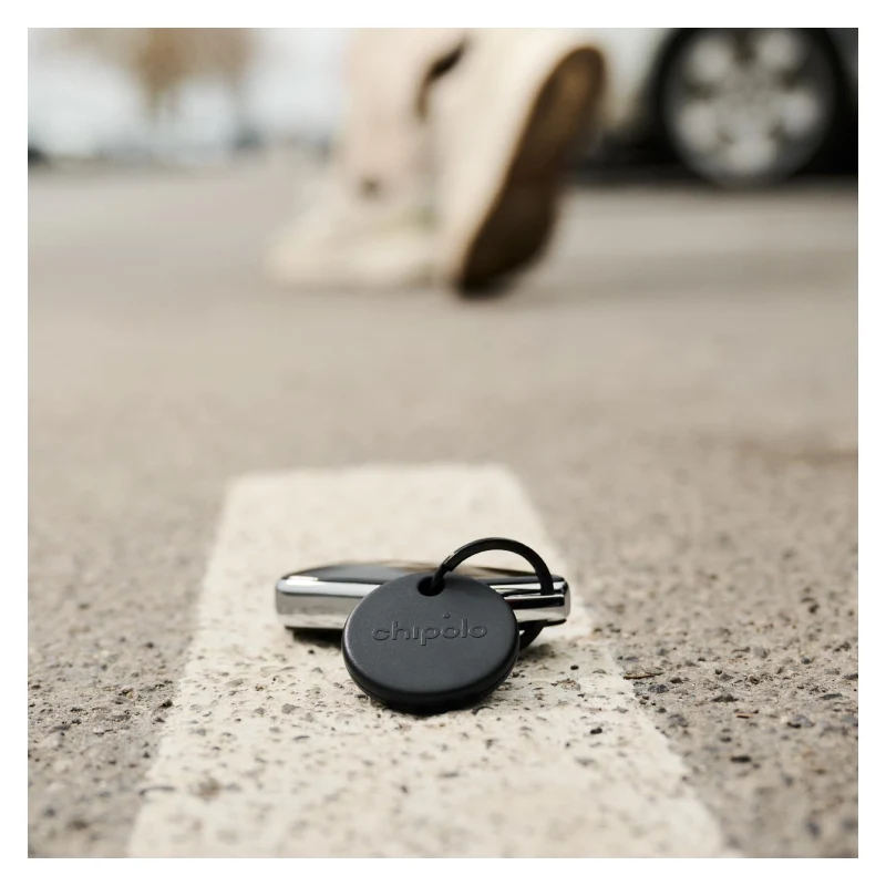 Chipolo POP Tracker for Apple/Android Find My - Black / Pack Of 4