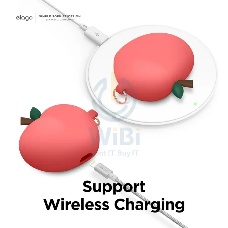 Elago AirPods Pro Peach Case - Red