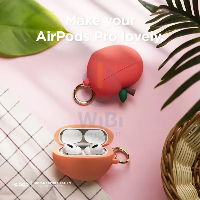 Elago AirPods Pro Peach Case - Red