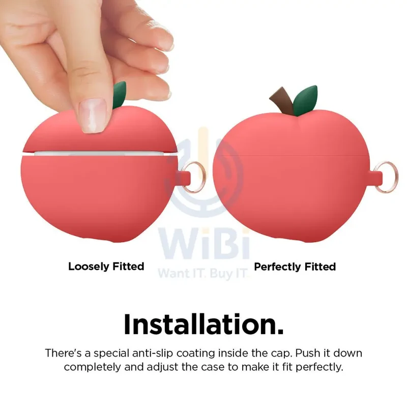 Elago AirPods Pro Peach Case - Red