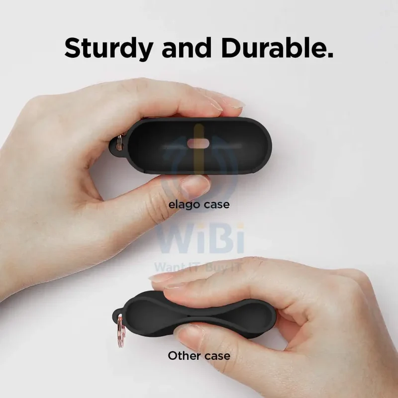 Elago AirPods Pro Liquid Hybrid Hang Case - Black