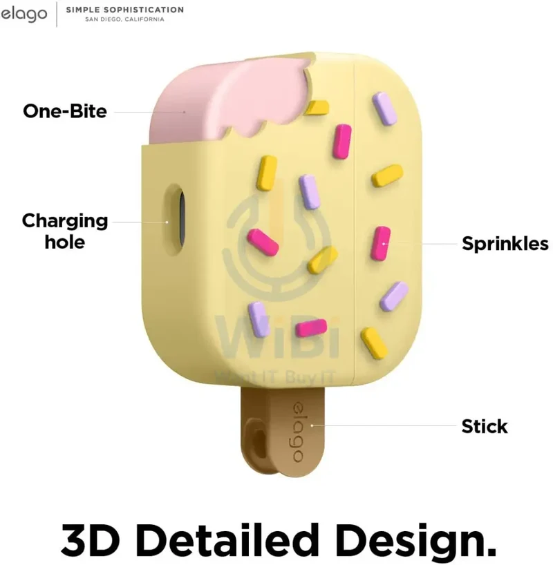 Elago AirPods Pro Ice Cream Case - Yellow