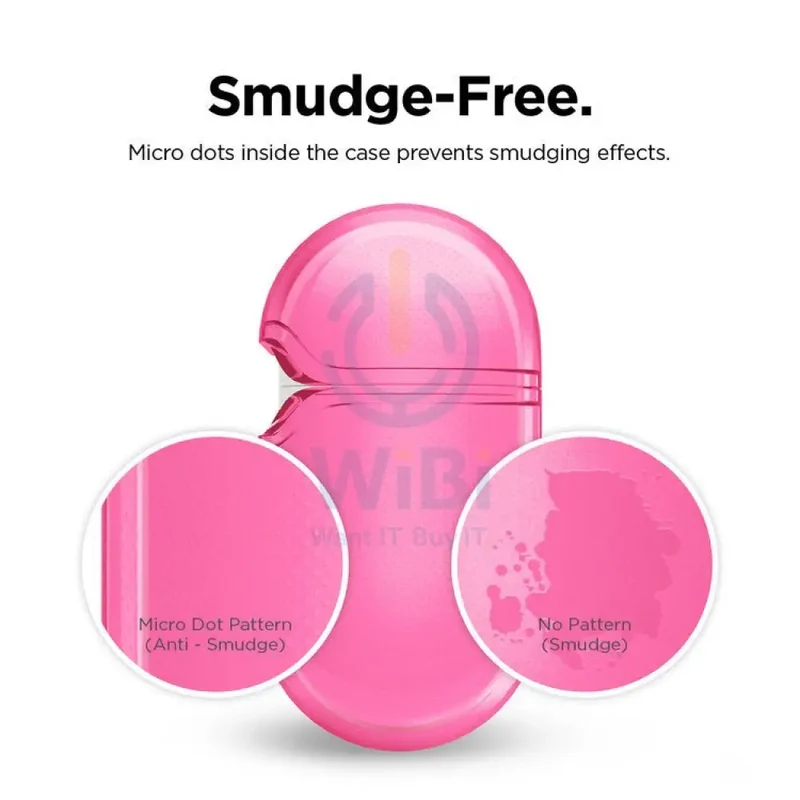 Elago AirPods Pro Clear Case - Neon Hotpink