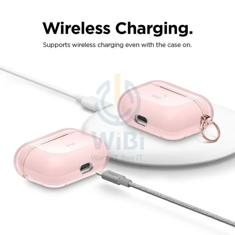 Elago AirPods Pro Clear Case - Lovely Pink