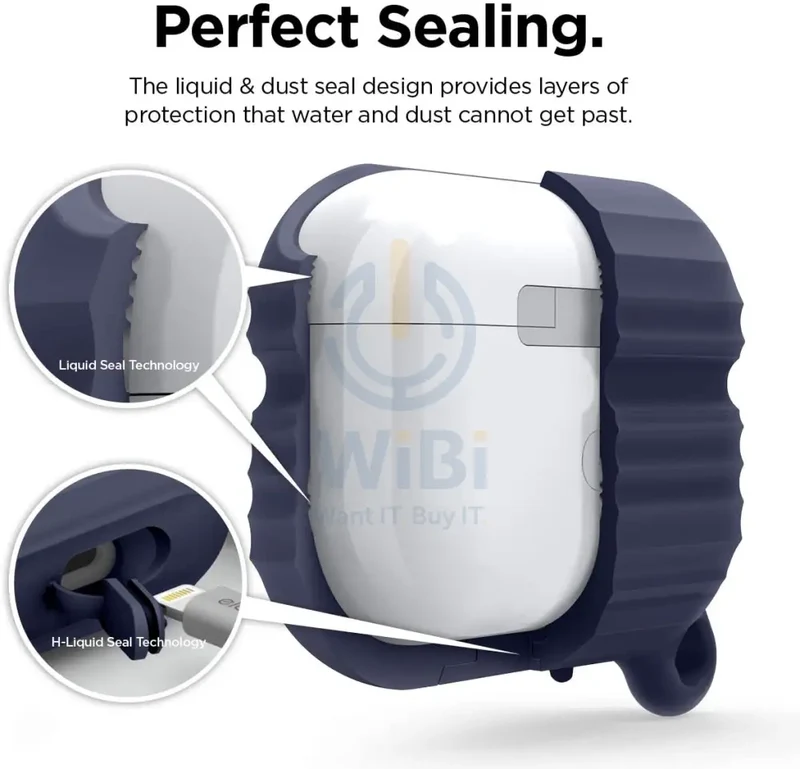 Elago AirPods Pro Waterproof Hang Case - Jean Indigo