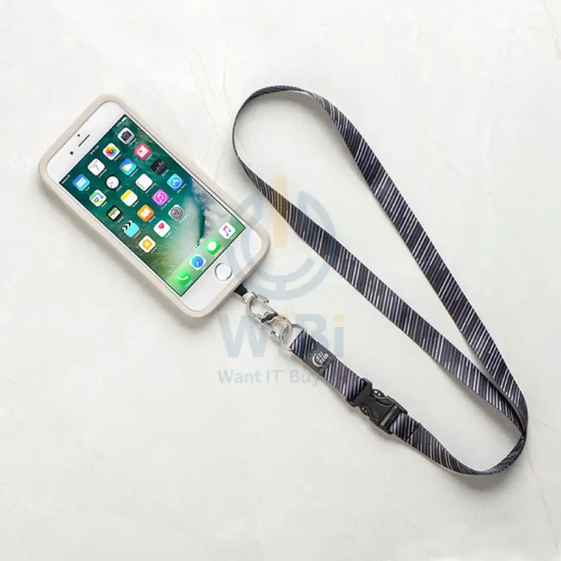 NiteIze Hitch® Phone Anchor + Lanyard - Black - Black