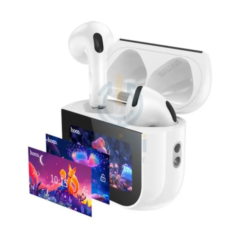 HOCO EW82 True Wireless Touchscreen Earbuds - Bluetooth / 300mAh / White