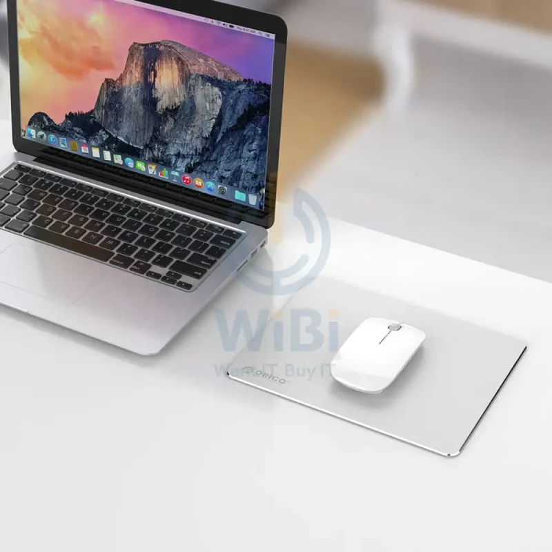 ORICO Mini Aluminum Alloy Mouse Pad - Silver