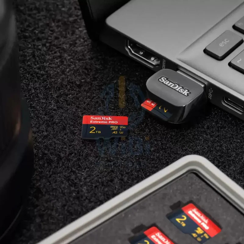 SanDisk Extreme PRO microSDXC UHS-I CARD with Adapter - 2TB / Up to 250 MB/s