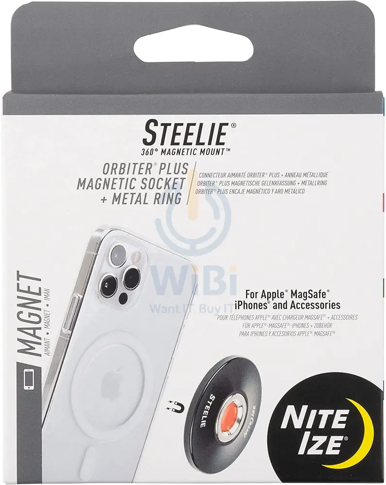 NiteIze Steelie® Orbiter® Plus Dash Kit for Magsafe