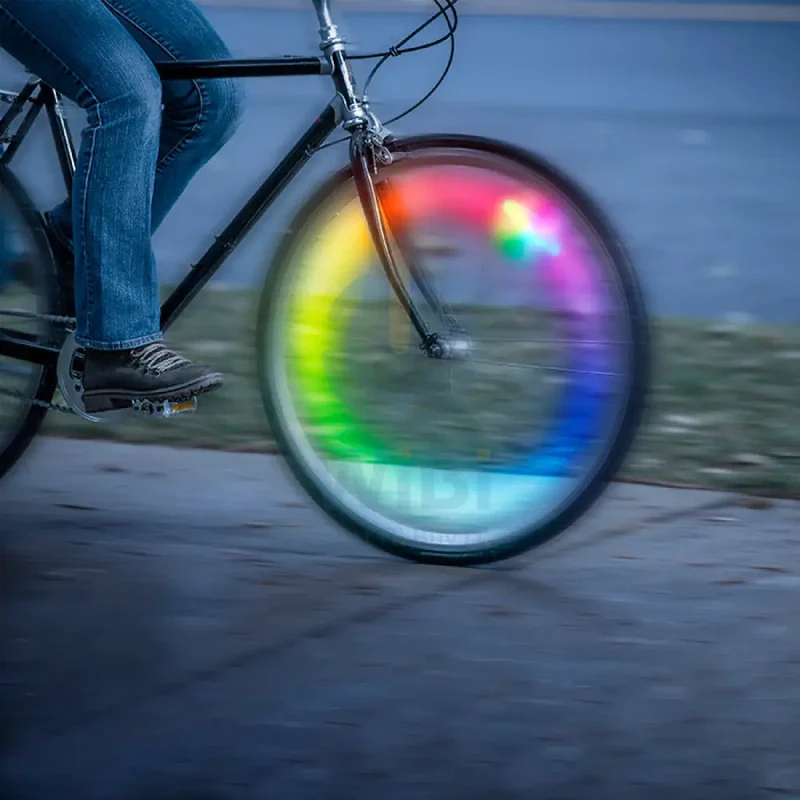 NiteIze SpokeLit® Rechargeable Bike Wheel Light - Disc-O Select™