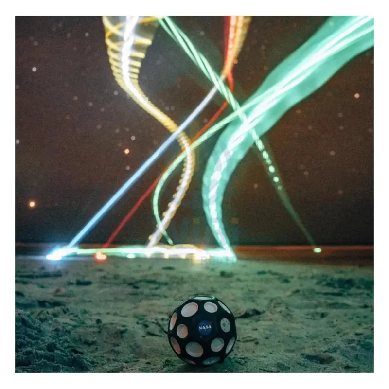 Waboba NASA Moon-Hyper Bouncing Ball - Black/White