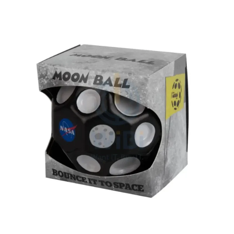 Waboba NASA Moon-Hyper Bouncing Ball - Black/White