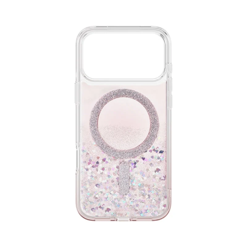 Uniq Coehl Solea Magclick Charging Case For Apple iPhone 17 Pro Max - Glitter Hearts