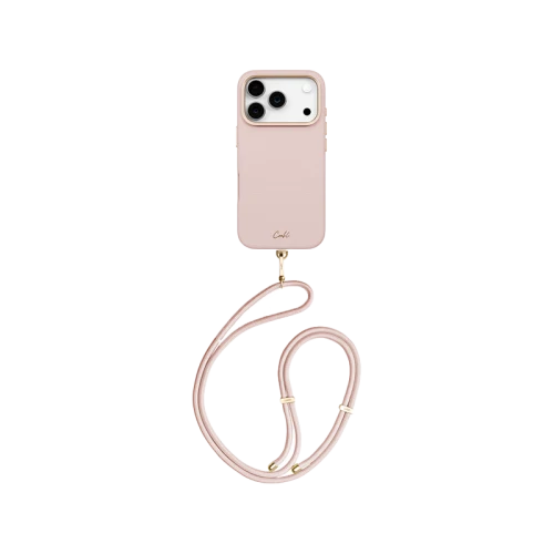 Uniq Coehl Mirelle Magclick Charging Case For Apple iPhone 17 Pro Max - Shell Pink