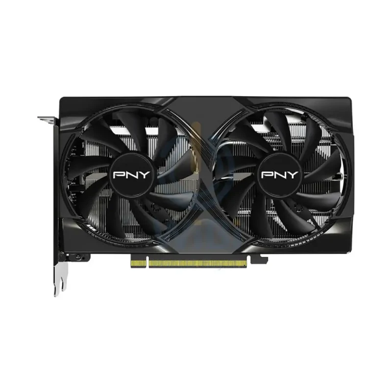PNY NVIDIA GeForce RTX 5060 8GB OC Dual Fan Graphics Card - 8GB / GDDR7 / 128-bit / PCIe 5.0 / DisplayPort 2.1 / HDMI 2.1 / One Year Warranty