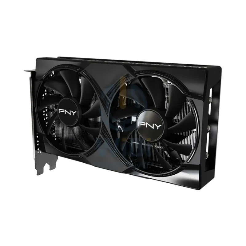 PNY NVIDIA GeForce RTX 5060 8GB OC Dual Fan Graphics Card - 8GB / GDDR7 / 128-bit / PCIe 5.0 / DisplayPort 2.1 / HDMI 2.1 / One Year Warranty