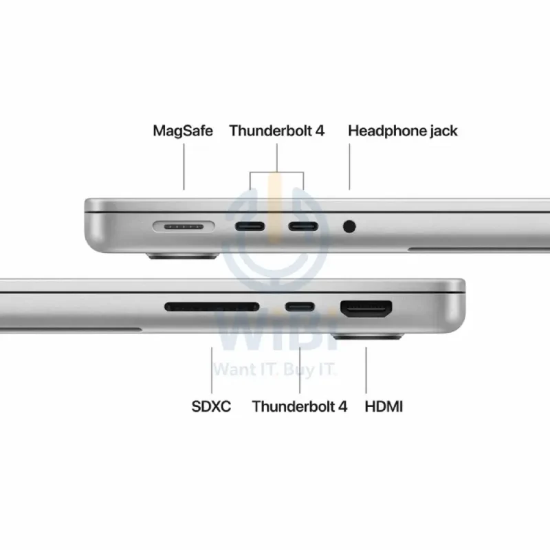 Apple MacBook Pro - 14.2" Standard Glass / M5 / 10-Core CPU / 10-Core GPU / 16GB RAM / 1TB SSD / Arb/Eng / Silver / 1YW (Z1KM000V2)