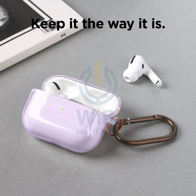 Elago AirPods Pro Clear Case - Lavender
