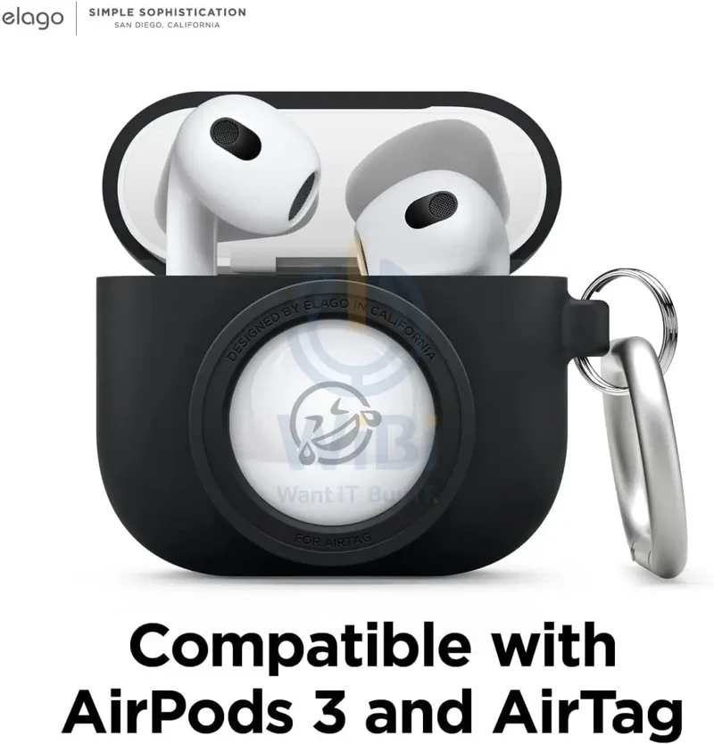 Elago AirPods 3 SnapShot Case - Black