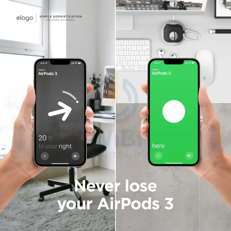 Elago AirPods 3 SnapShot Case - Black