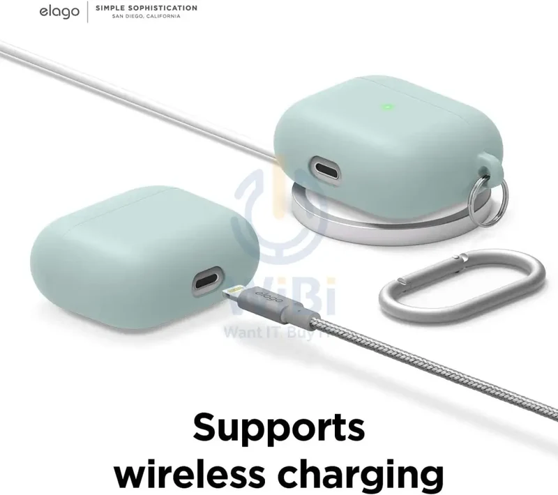 Elago AirPods 3 Liquid Hybrid Basic Hang Case - Mint